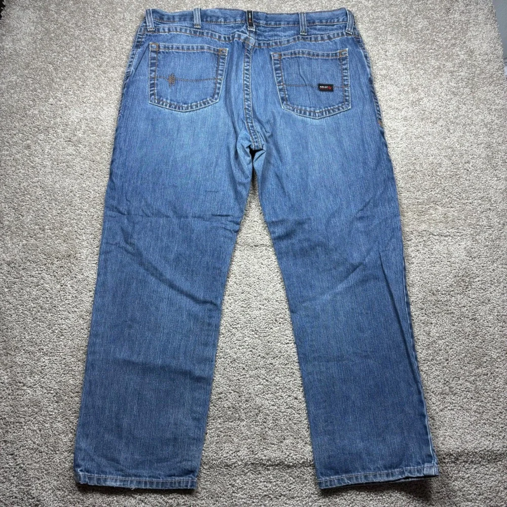 Ariat FR M3 Loose Fit Mens Flame Resistant Work Jeans Blue 40x30 CAT 2 2112
